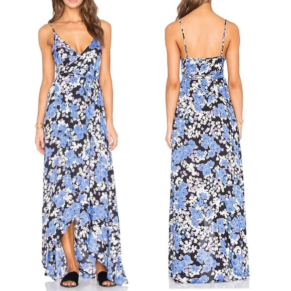 Wildfox Dresses & Skirts - Wildfox Swim Floral Maxi Wrap Dress or Coverup | XS